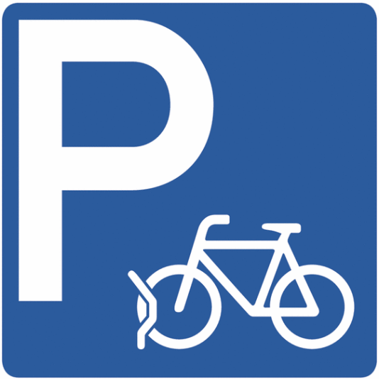 Emplacement de parking vélo/trotinettes